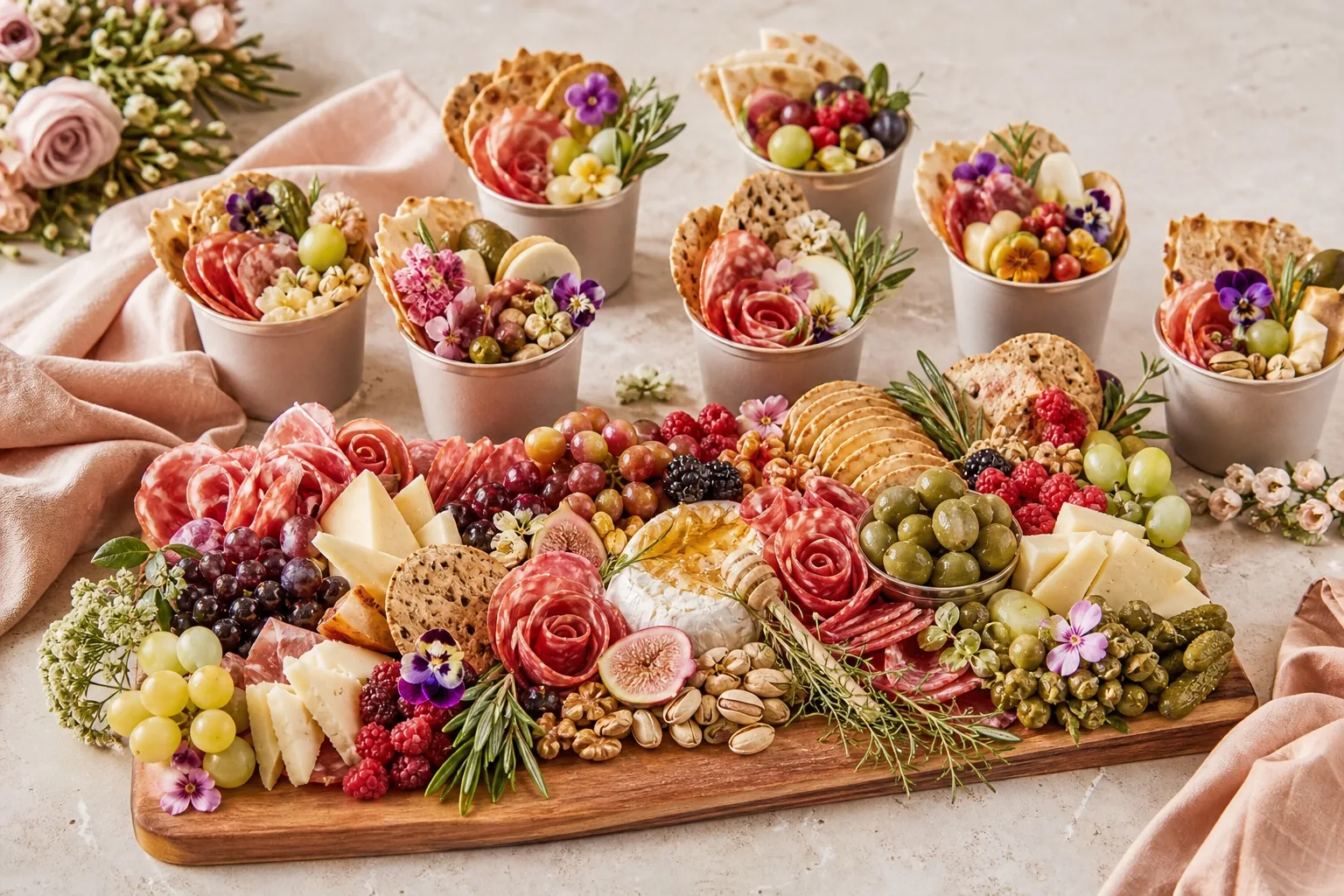 XL Lunch Board — hand-styled charcuterie by Gloria Hernandez in San Diego